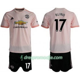 Manchester United Dres Blind 17 Dječji Gostujući 2018/19 Kratkih Rukava